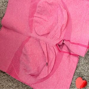 Seamless Pink Women's Intimate Set